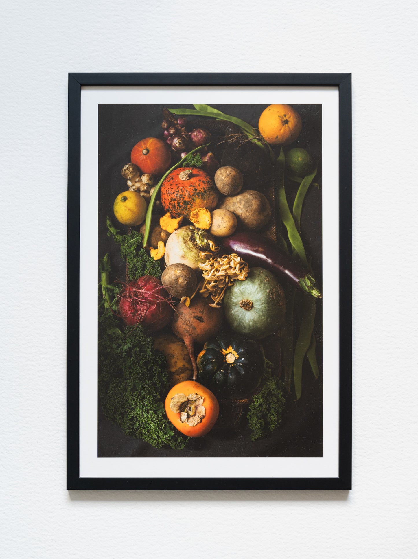 Autumn produce still life, fine art print