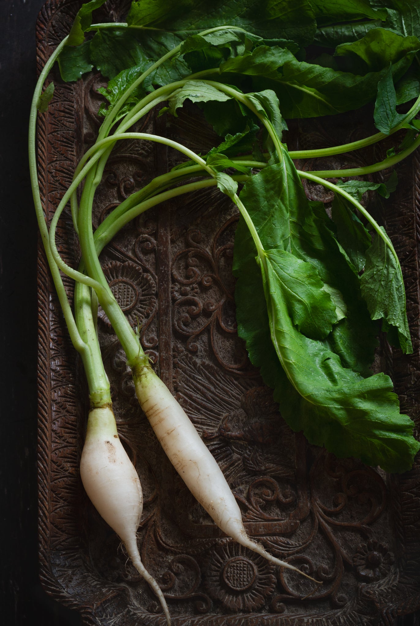 Icicle radishes