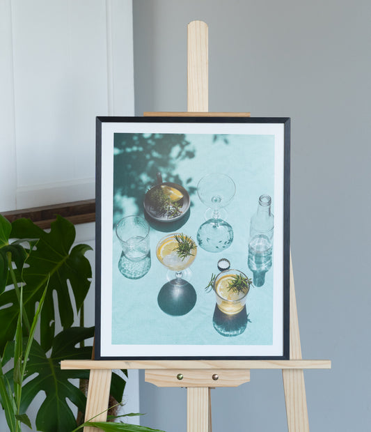 Summer Drinks, fine art photo print, 32x40.6 cm