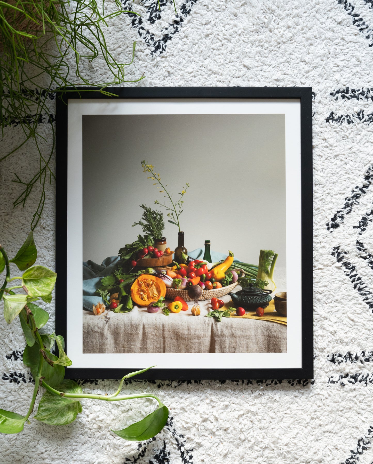 Summer produce still life, fine art photo print